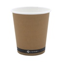 EN0366 Gobelet carton KRAFT 8oz-25cl - vue 2
