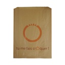 EN0458 Sacs croissants n°7 F&S 260+75X350 kr.brun 30g/m2 - vue 2