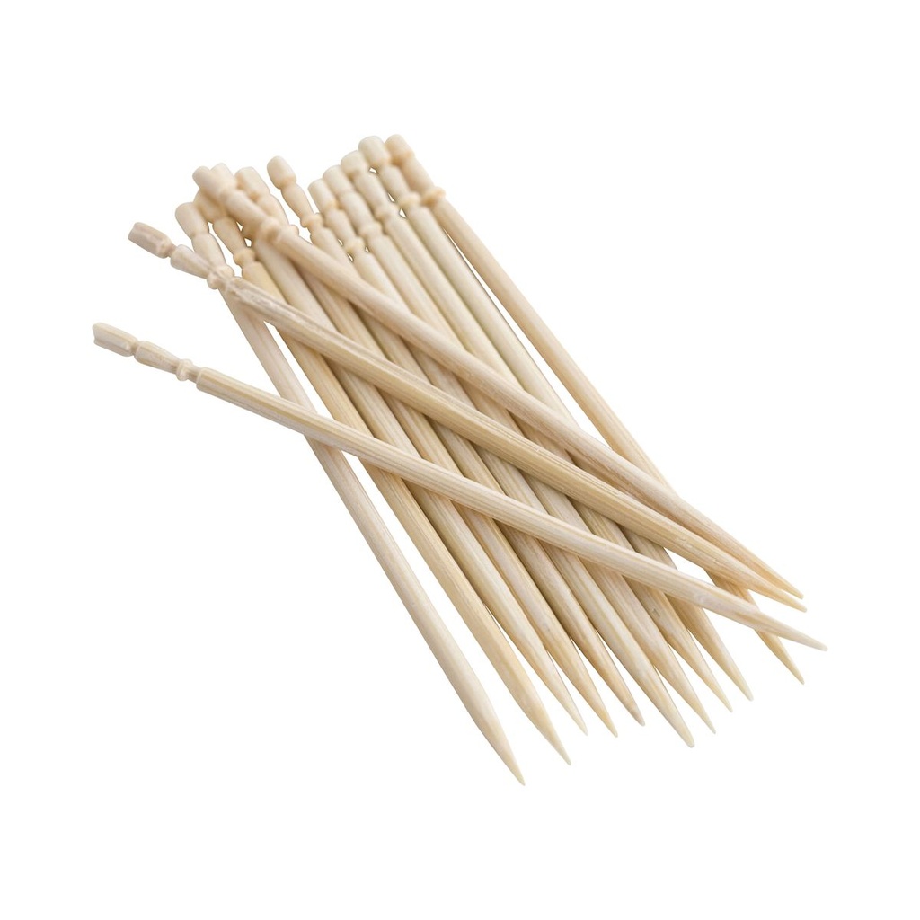 EB0041 CURE-DENTS BAMBOU 2 POINTES Ø2x65/ 1200 - vue 2