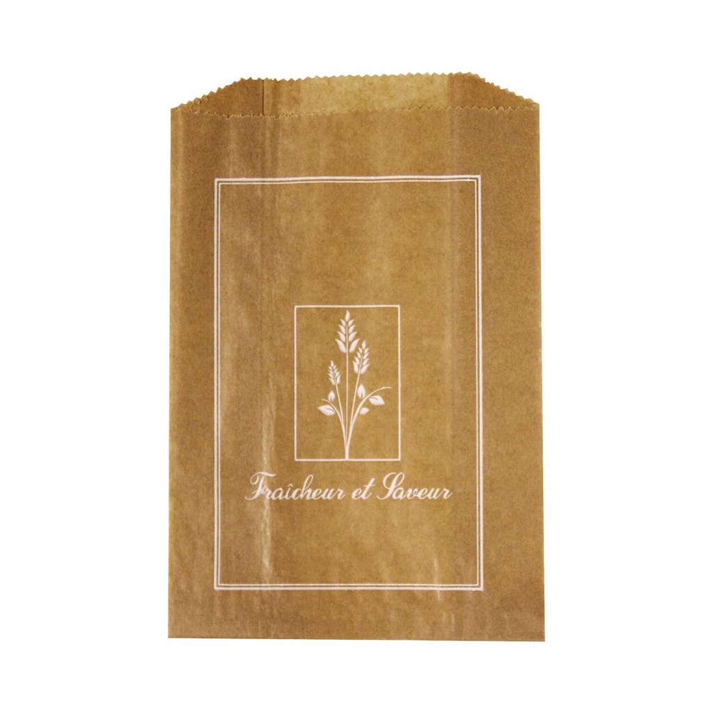 EN0260 Sacs croissants n°3 F&S 140+60X210 kr.brun 30g/m2 - vue 2