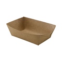 EB0001 BARQUETTE CARTON BRUN SANS IMP 100x60x40mm - vue 2