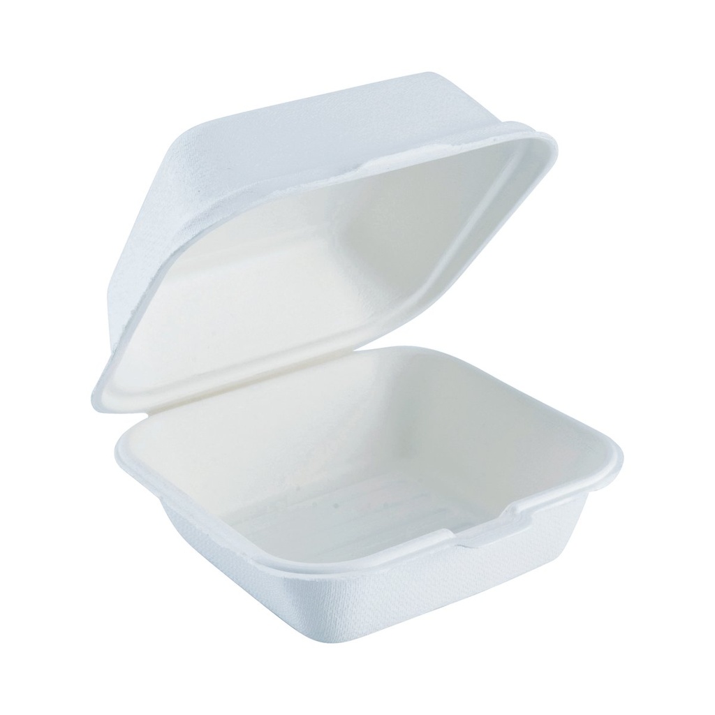 EB0039 BOITE BURGER BAGASSE - vue 2