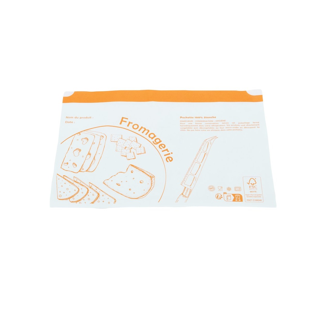 EN0048 Pochette fromagrie PPT - 250x166mm/1000 - vue 2