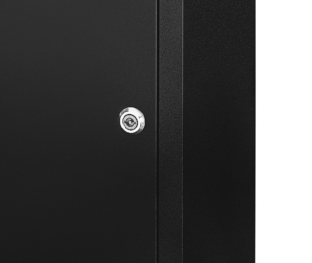 MN0305 Station de tri sélectif avec porte sac int - 3X40L - Noir en acier époxy - vue 2