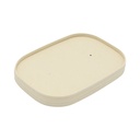 EB0056 Couvercle Barquette Bambou (CHAUD/FROID) - BAMBOU - 170x120mm - vue 2