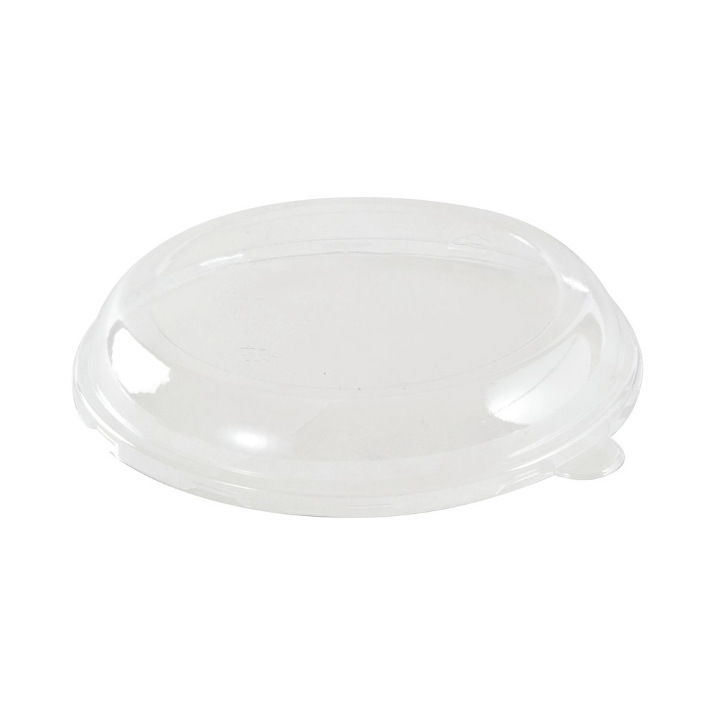 EB0061 COUVERCLE PLAT PET POUR BOL BAGASSE 800CC - vue 2