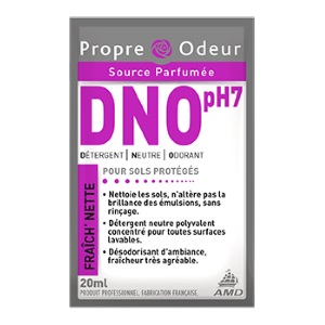 Détergent neutre parfumé sols Fraîcheur Nette — DNO carton 250×20 ml