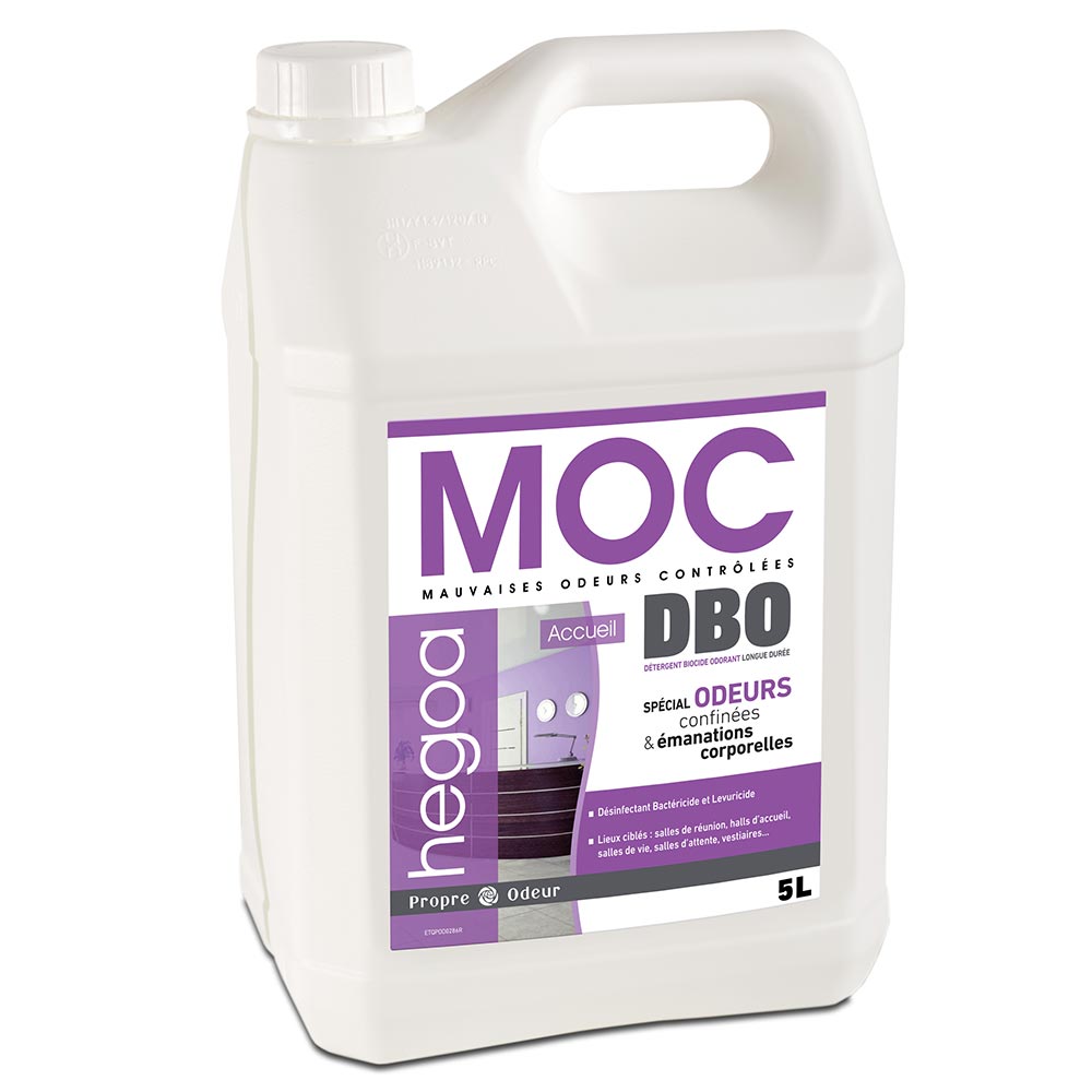 DBO Hégoa – Détergent biocide odorant neutralisant d'odeurs 5 L