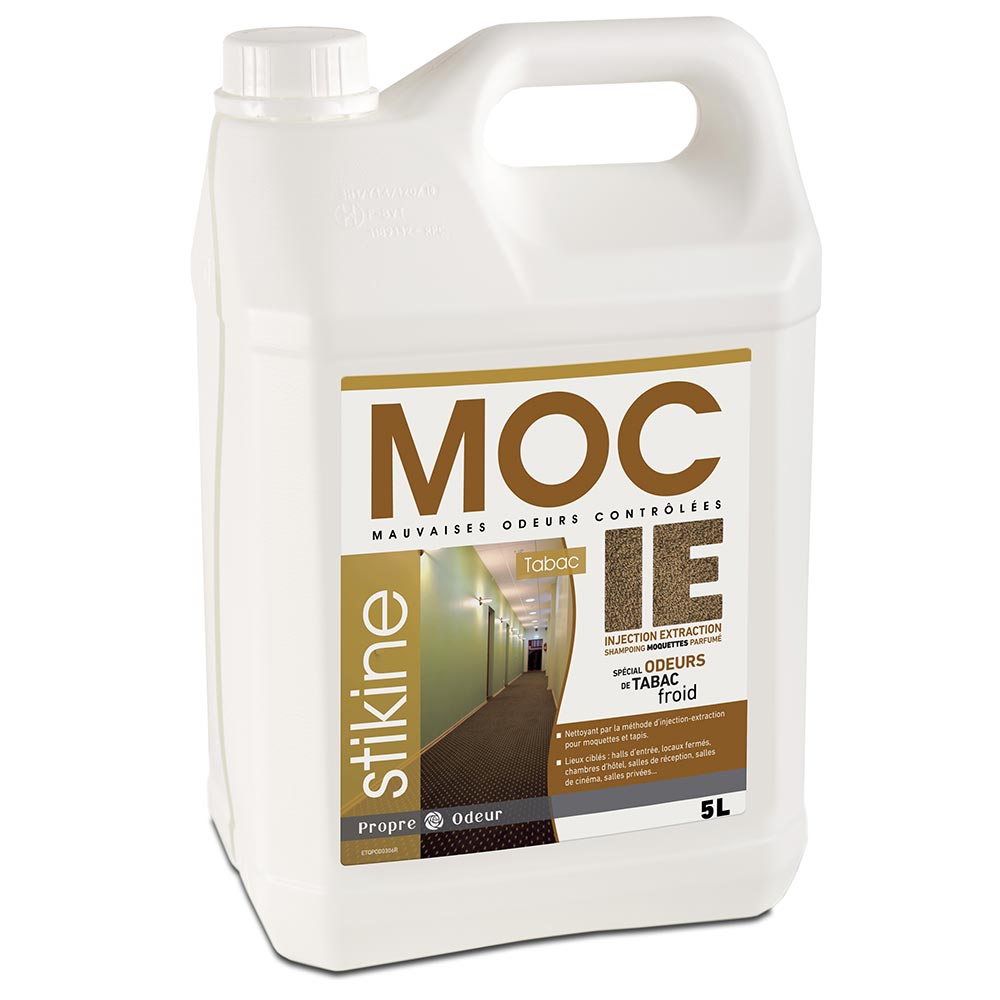 Shampoing moquette injection-extraction anti-odeur — MOC Stikine Tabac 5 L