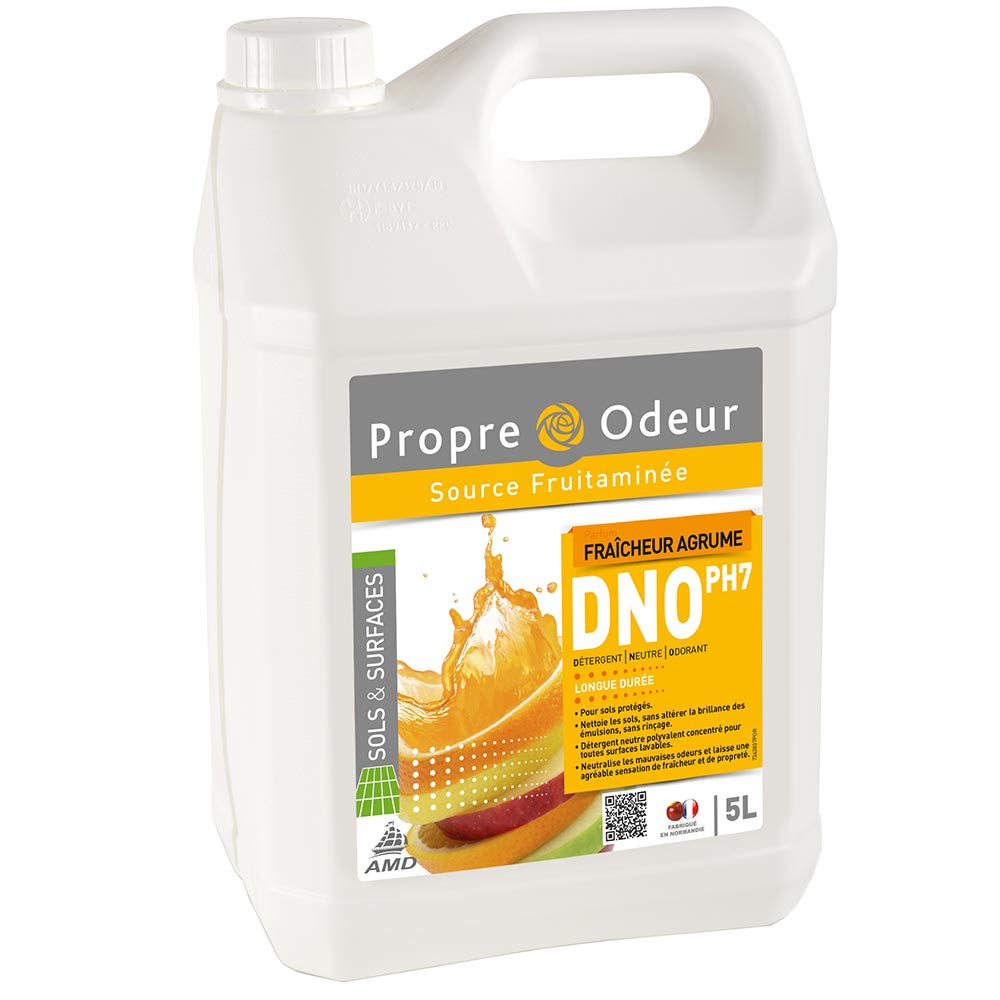 Détergent neutre parfumé sols Agrumes — DNO carton 250×20 ml