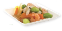 VERRINES CAREES BAGASSE 6,5X6,5cm /50 (PCB24)