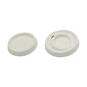Couvercle BAGASSE pour gobelet 10cl 4oz - 72mm /50 (PCB20)