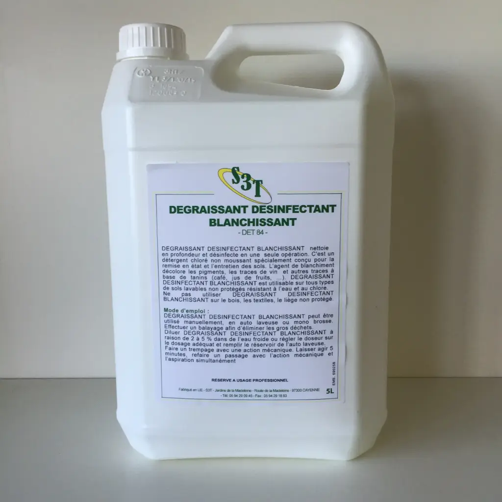 Détergent chloré blanchissant 5 L