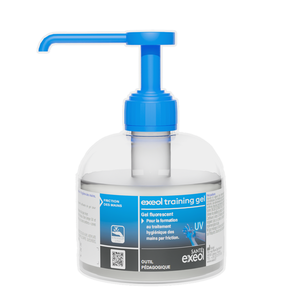 Gel de formation au lavage des mains UV — flacon 300 ml