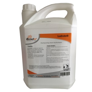 Shampoing cirant multi-sols LUSTROBRILL - 5 L