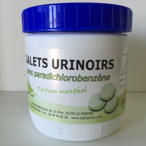 Galet urinoir - Fresh'mouss - Pot de 1KG (PCB6)
