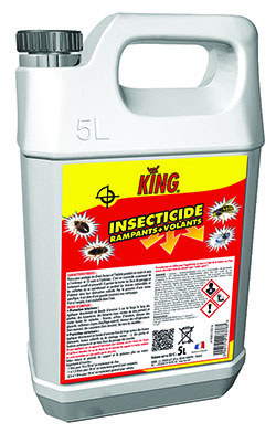 Insecticide barrière volants & rampants — bidon pro 5 L - PHY01