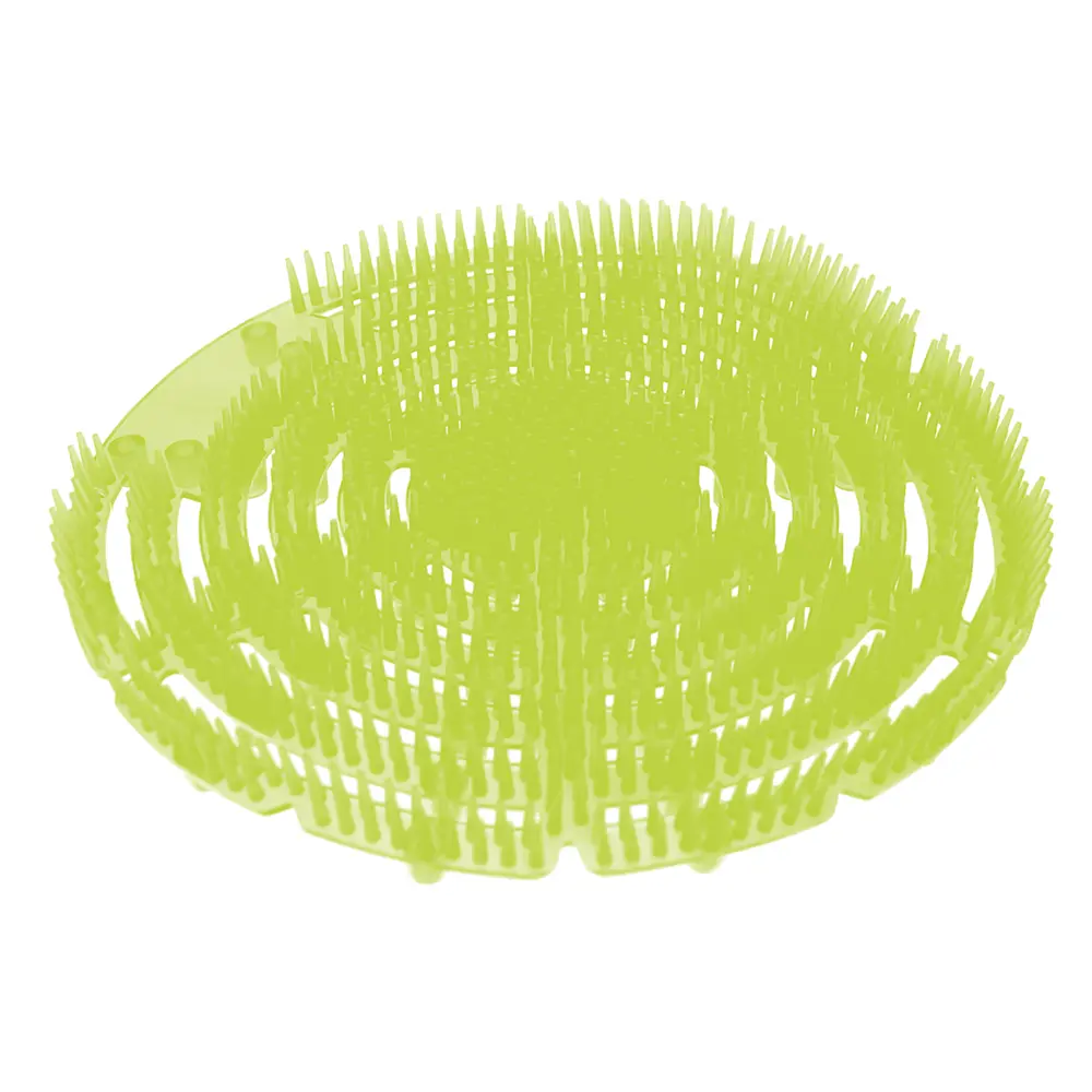 Grille urinoir anti-éclaboussures melon-concombre — lot de 2