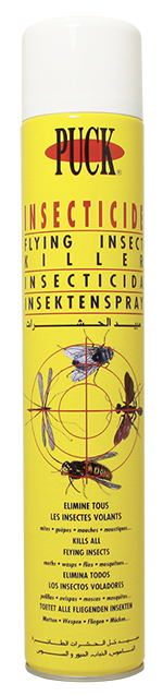 Insecticide insectes volants moustiques mouches guêpes — aérosol 750 ml - PUCK
