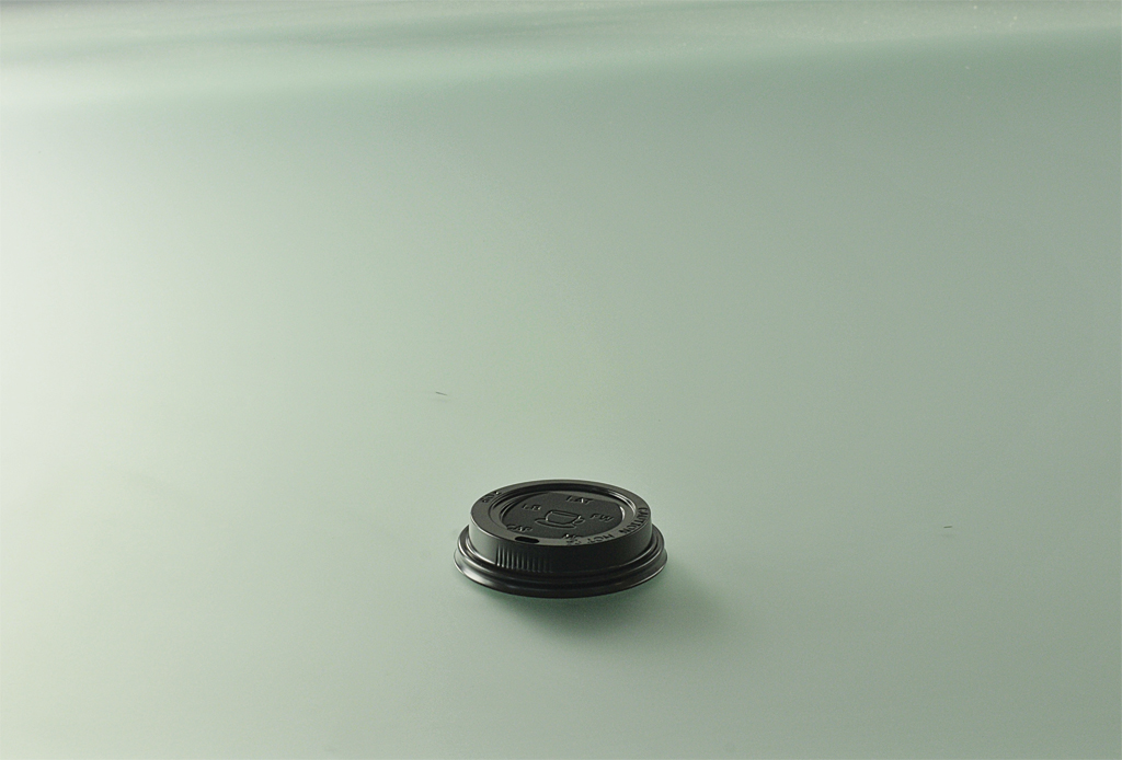 Couvercle noir gobelet/ 100 carton 17cl - (PCB10)