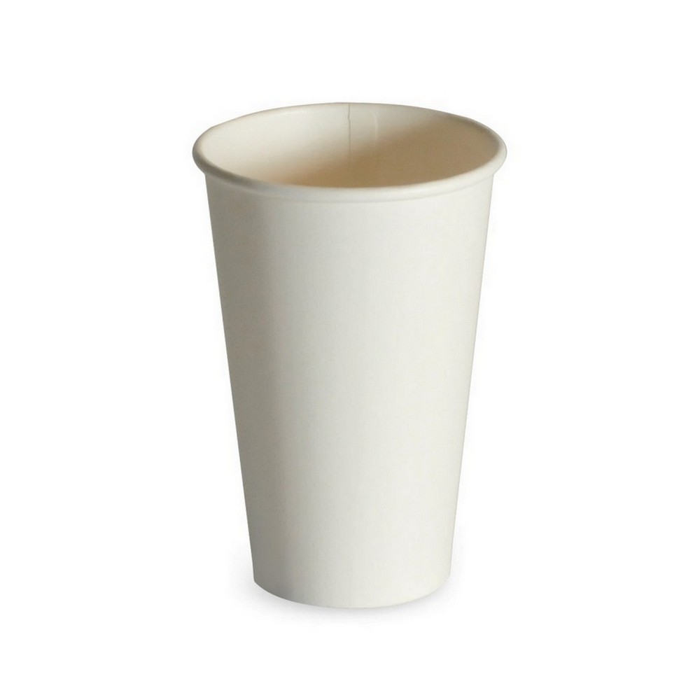 Gobelets / 50 - Carton BLANC - 30cl - 10oz - (PCB20)