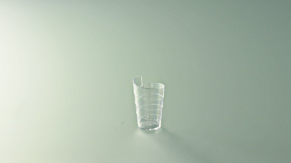 Verrine /50 mise en bouche verre spiral cristal (PCB6)