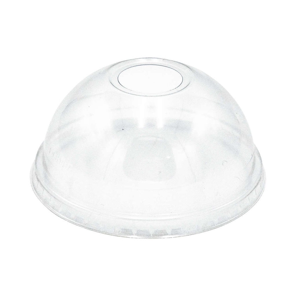 Couvercle dôme sans trou pour pot à dessert (EN0385)/50 (PCB20) - pour EN0385