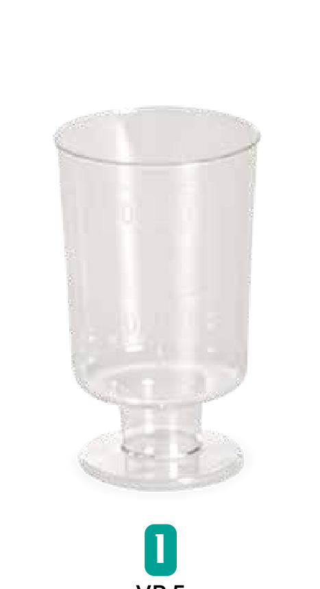 Verrine ronde 5cl /50  (PCB40)