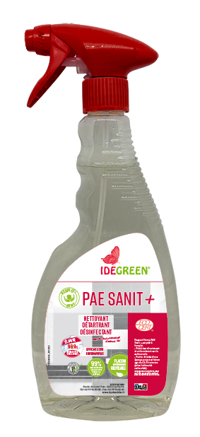 SANIT + PAE - Nettoyant Détartrant Desinfectant Désodorisant - 750ml - (PCB12)