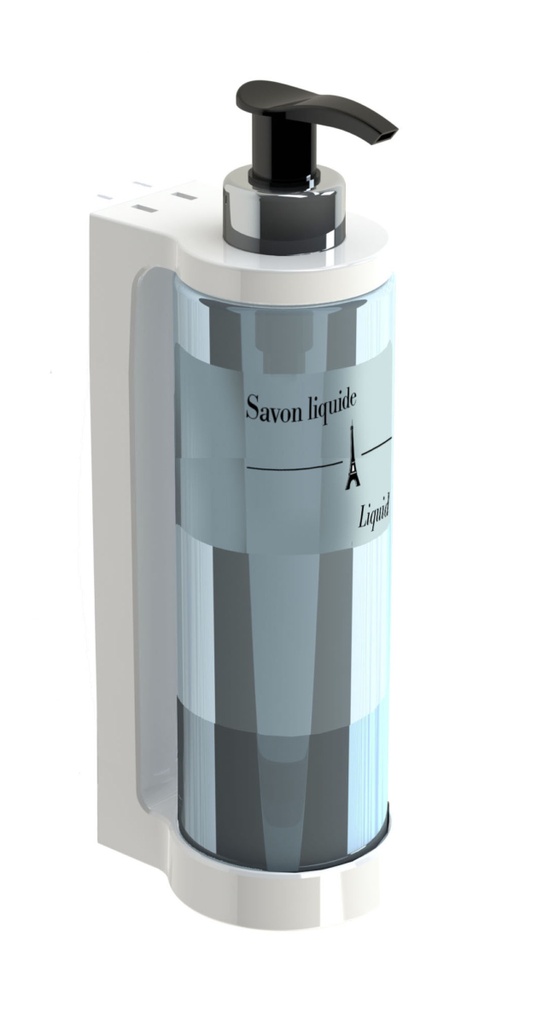 Distributeur de savon hôtellerie ISIS 300 ml — blanc