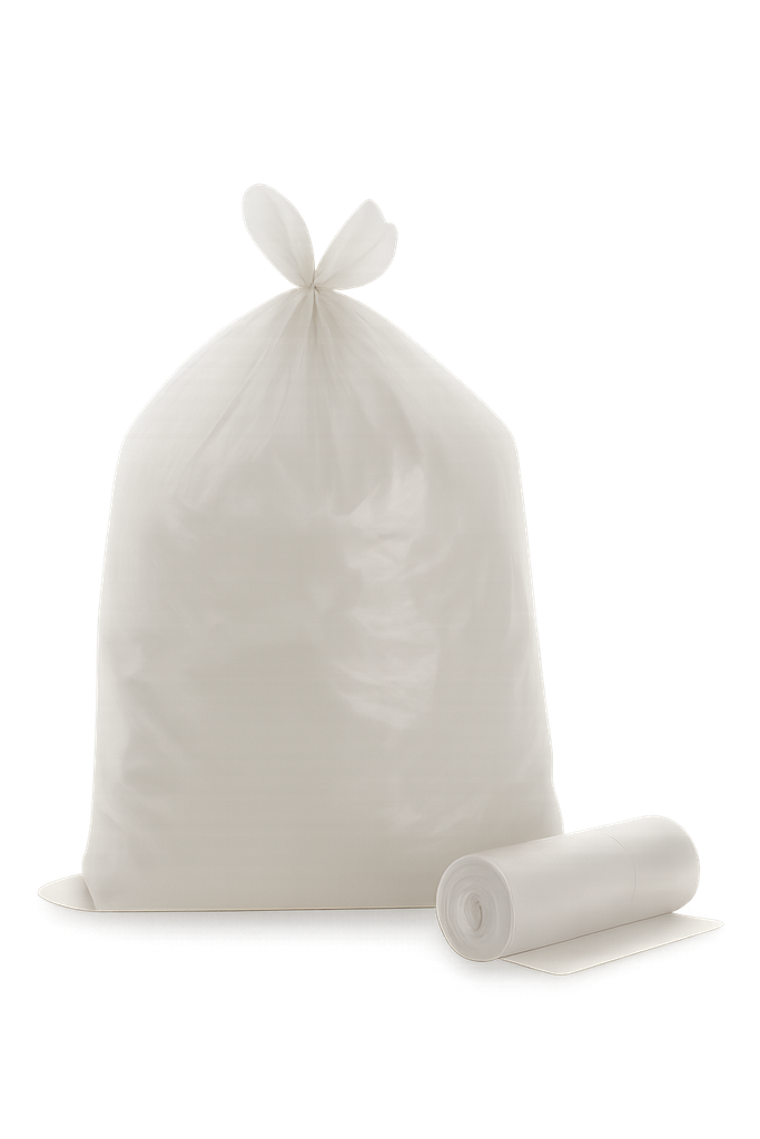 Sac poubelle blanc 10 L corbeille — carton de 1000