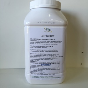 Savon gel Microbille SAVCITRON bidon de 5L (PCB4)