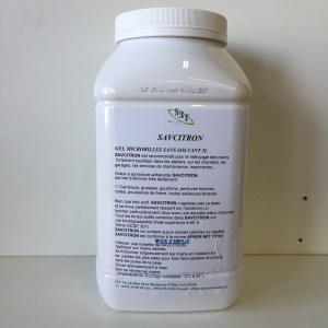 Savon gel Microbille SAVORANGE bidon de 5L (PCB4)