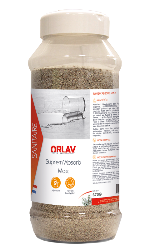 Absorbant Rapide Granule  SUPREM Absorb Max (PCB8)