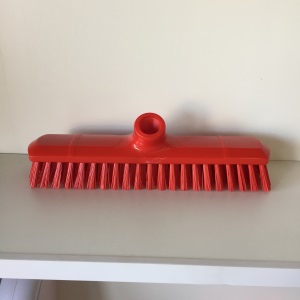Balai frottoir couleur rouge gamme alimentaire 29 cm (PCB5)