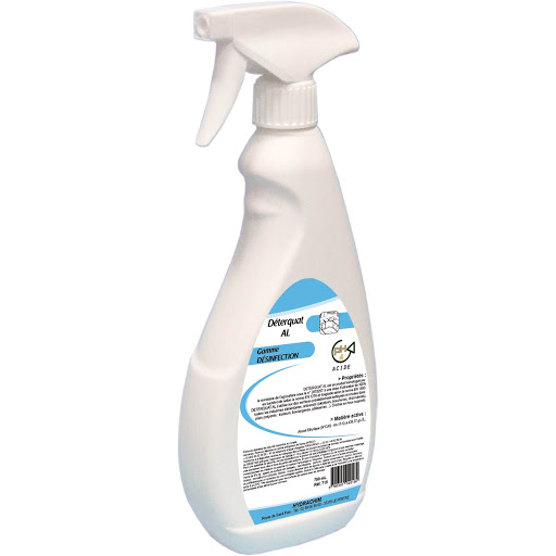 Désinfectant  alimentaire Virucide S/rincage  DETERQUAT AL 750 ML (PCB12)