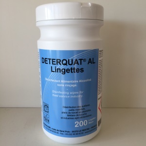 Lingettes désinfectantes  AGRO ALI Boite de 100 pc (PCB12)