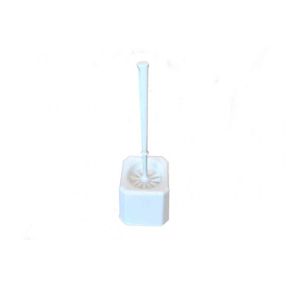 Brosse WC avec bac blanc (PCB24)