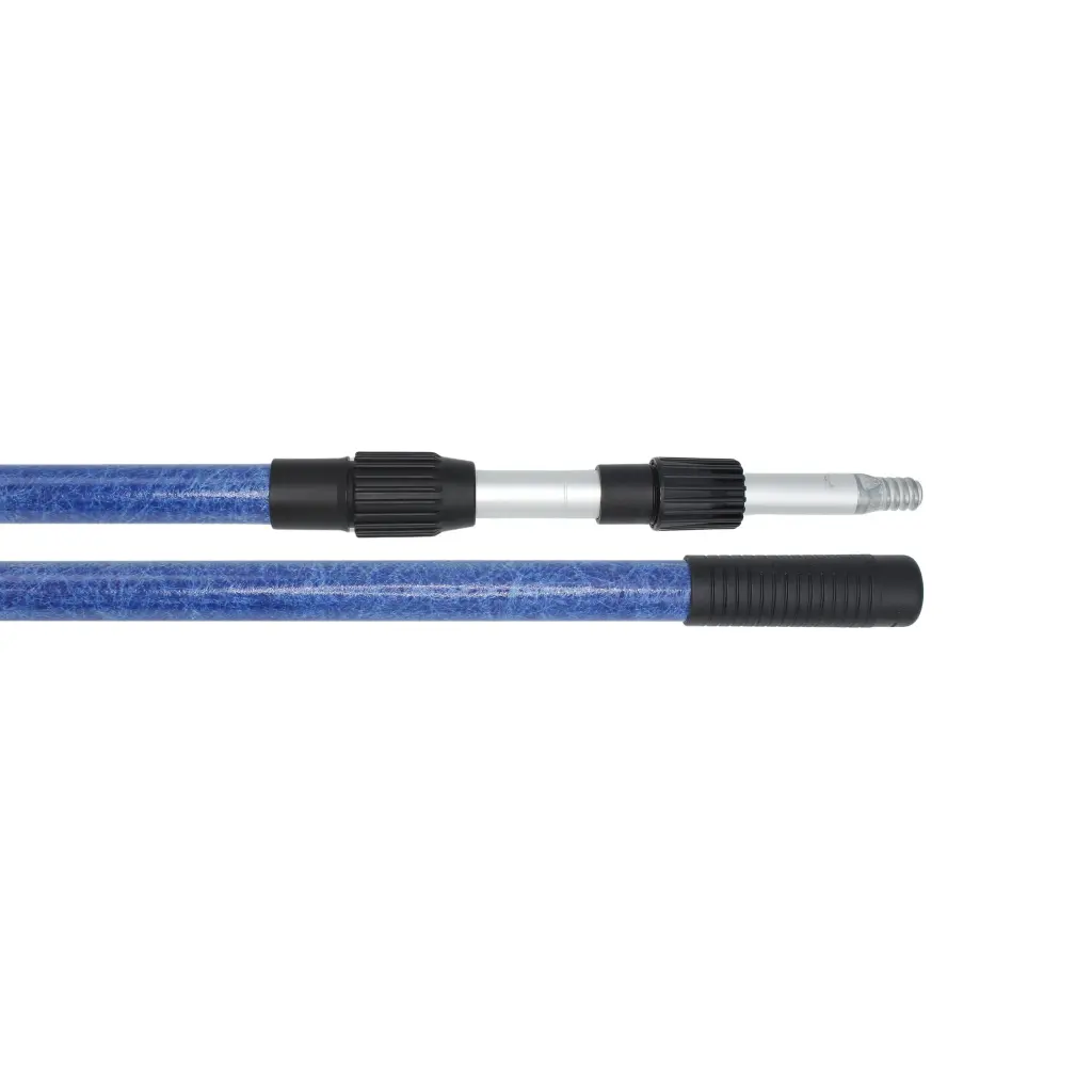 Manche télescopique PRO Bleu -  3 x 1,50m