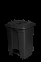 POUBELLE NOIRE PLASTIQUE RECYCLÉ - 70L