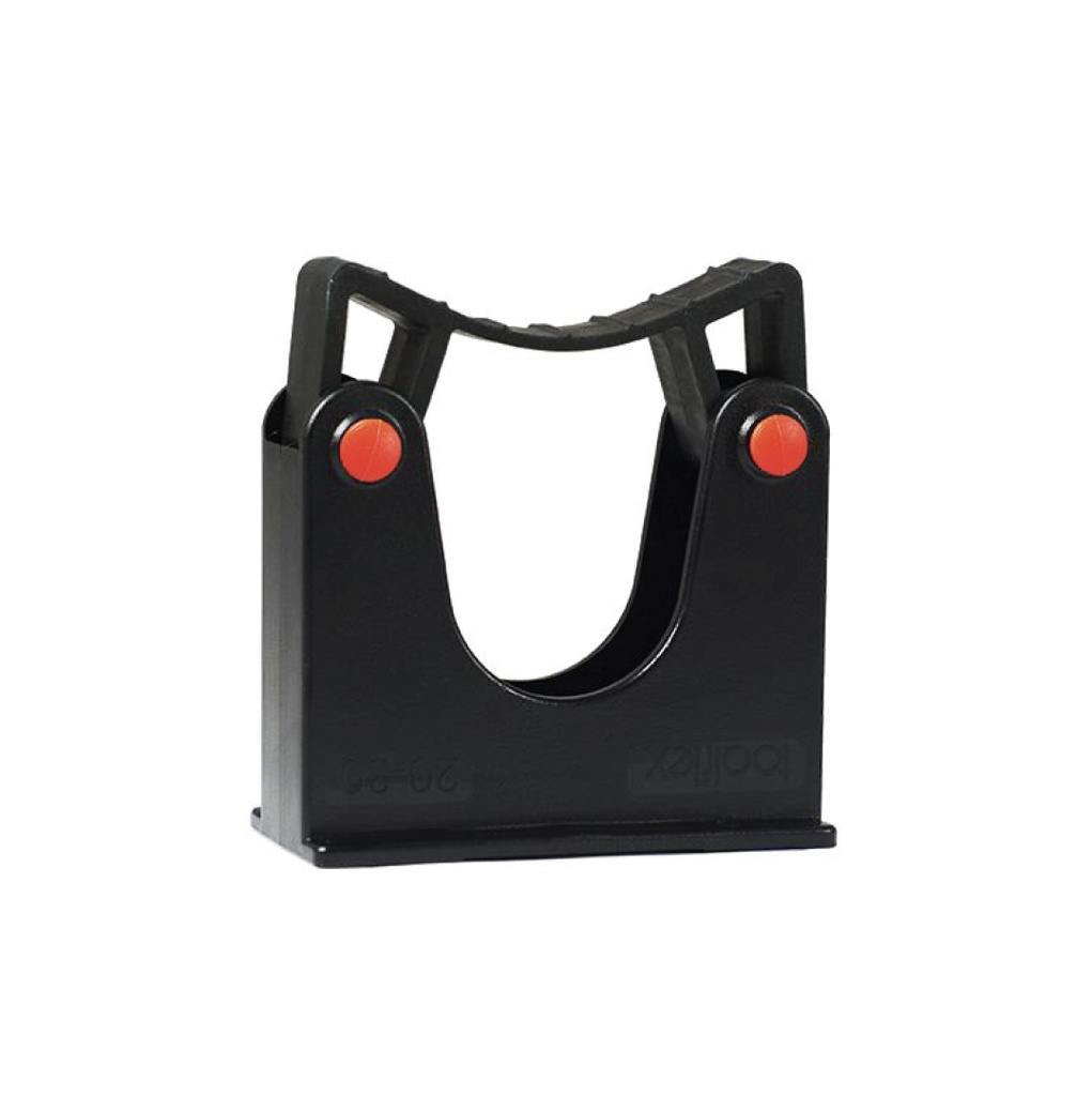 Support manche Toolflex, ø 15-20mm - pour fixation murale ou sur rail