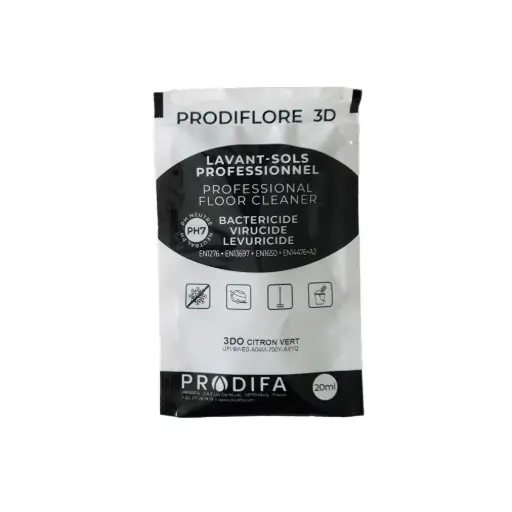 [DE0008] Détergent désinfectant odorant sols Citron vert — 3DO carton 250×20 ml