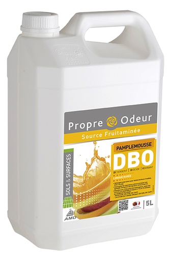 [DE0029] Détergent désinfectant biocide DBO Pamplemousse dosette 20mL