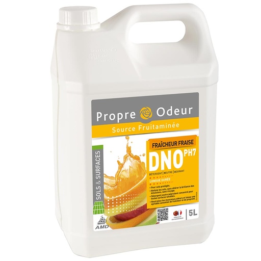 [DE0069] Détergent neutre odorant sols Fraîcheur Fraise — DNO 5L