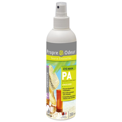 Parfum d'ambiance professionnel Été indien P.A 250 ml