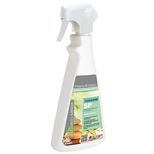 [DE0158] Surodorant professionnel longue durée Fleur de coton — S.P 500 ml