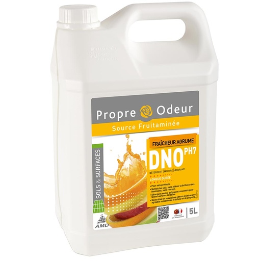 [DE0196] Détergent neutre parfumé sols Agrumes — DNO carton 250×20 ml