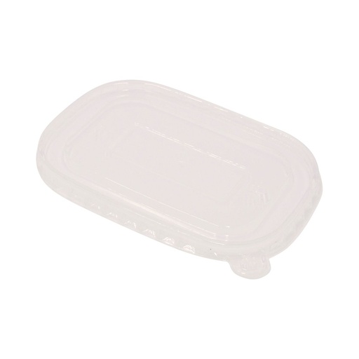 [EB0055] Couvercle Barquette Bambou (CHAUD/FROID) - Transparent - 170x120mm / 50 (PCB6)