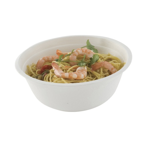 [EB0062] BOL SALADE ROND BAGASSE 950CC /50 (PCB10)