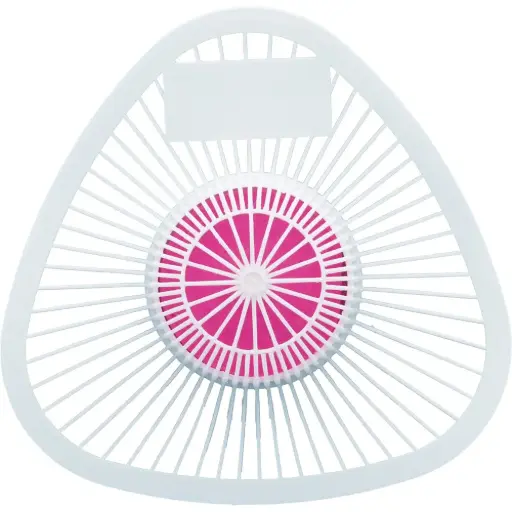 [EG0091] Urinoir en grille avec pastille 3 en 1 par 12 grilles (PCB1)